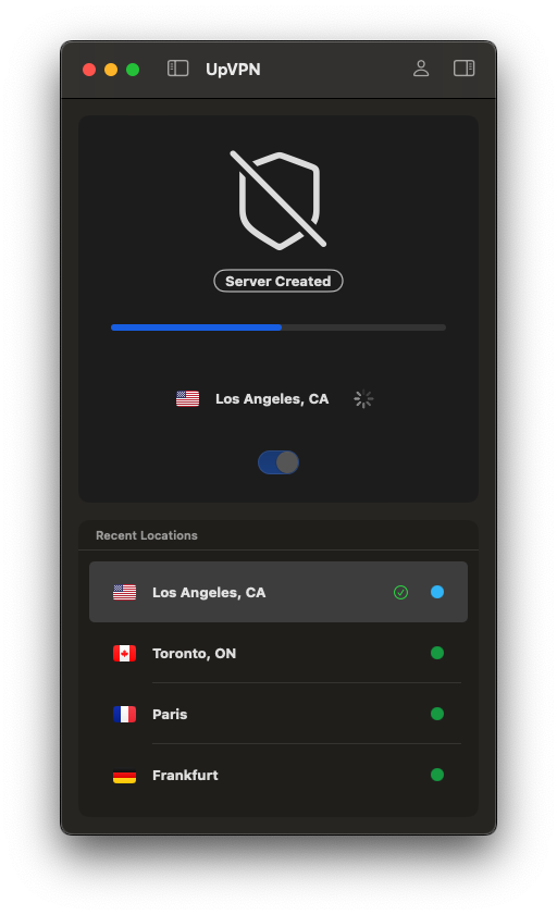 Oregon VPN on macOS